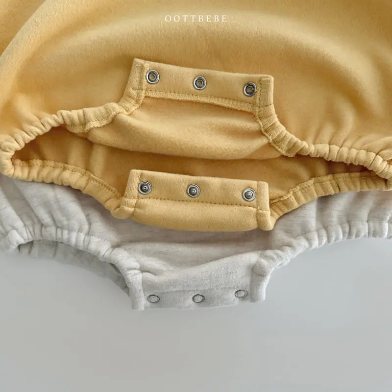 Oott Bebe - Korean Baby Fashion - #babyboutiqueclothing - Signiture Lettering Bodysuit - 10