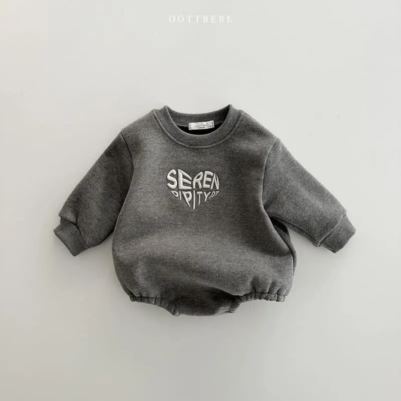 Oott Bebe - Korean Baby Fashion - #babyboutiqueclothing - Embo Heart Bodysuit - 3