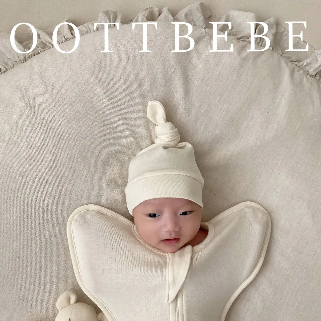 Oott Bebe - Korean Baby Fashion - #babyfashion - Organic Butterfly Baby C Mesh Easywear - 6
