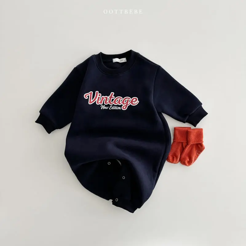 Oott Bebe - Korean Baby Fashion - #babyfever - Vintage Bodysuit - 2