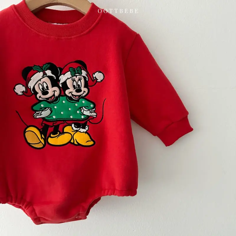 Oott Bebe - Korean Baby Fashion - #babyfashion - M M Bodysuit - 4