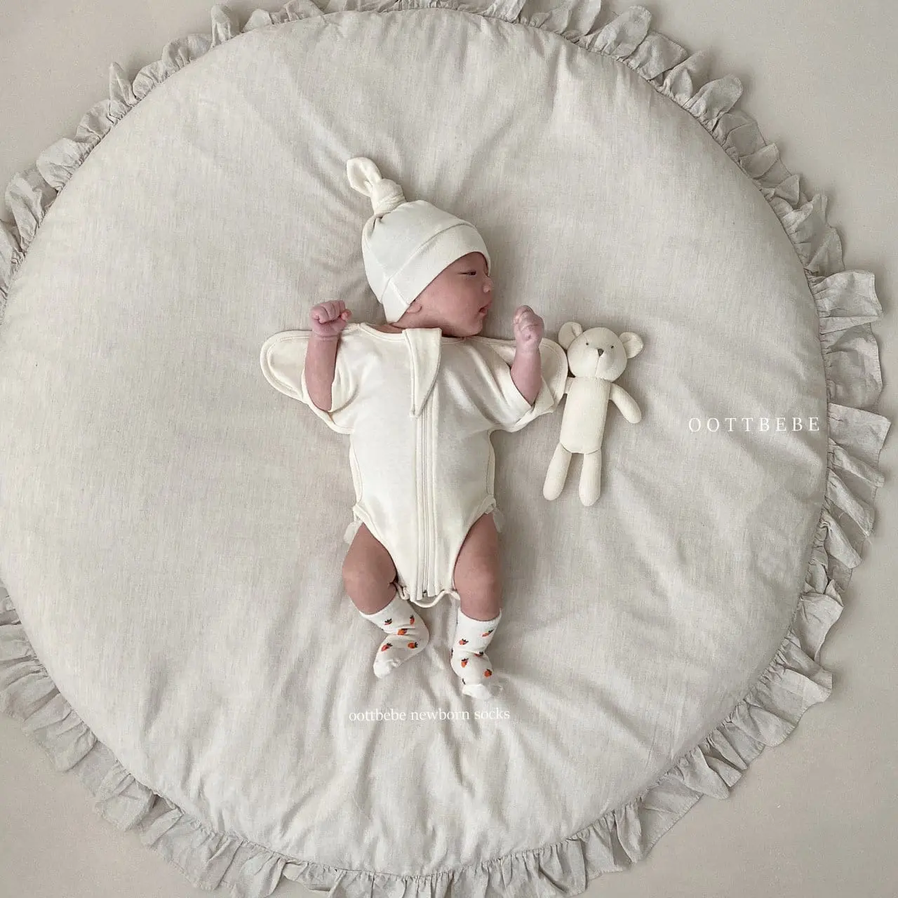 Oott Bebe - Korean Baby Fashion - #babyfever - Organic Baby C Mesh Easywear - 8
