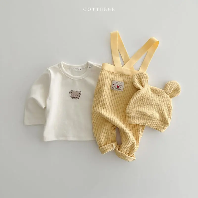 Oott Bebe - Korean Baby Fashion - #babygirlfashion - Mongle Baggy Leggings - 5