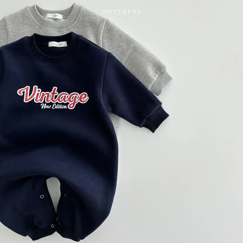Oott Bebe - Korean Baby Fashion - #babygirlfashion - Vintage Bodysuit - 3