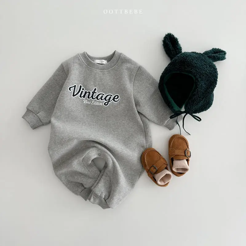 Oott Bebe - Korean Baby Fashion - #babygirlfashion - Vintage Bodysuit - 4