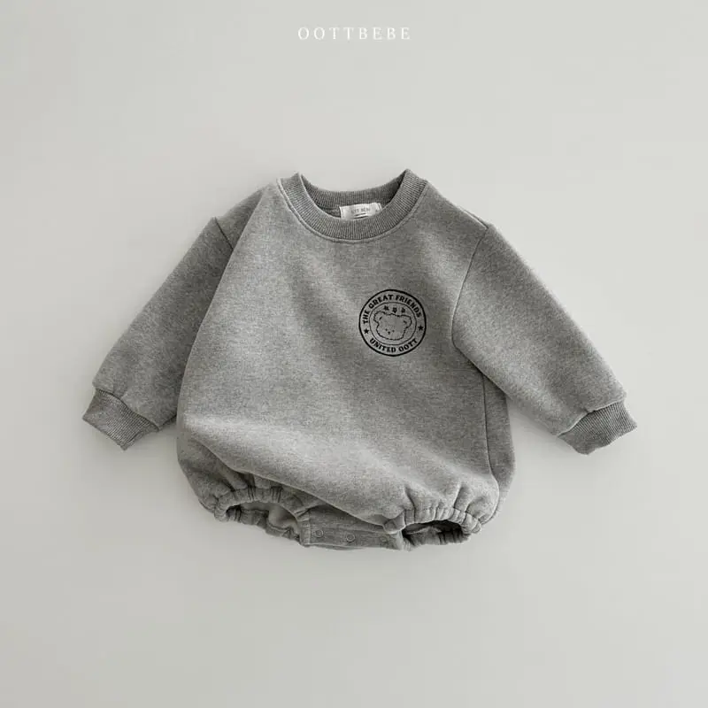 Oott Bebe - Korean Baby Fashion - #babyoninstagram - Signiture Lettering Bodysuit