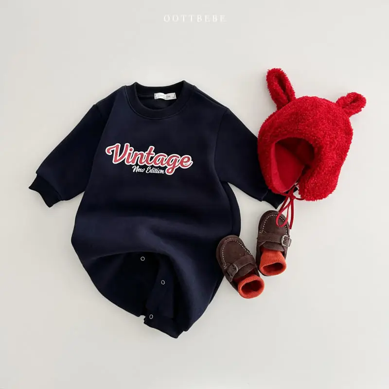 Oott Bebe - Korean Baby Fashion - #babyoninstagram - Vintage Bodysuit - 5