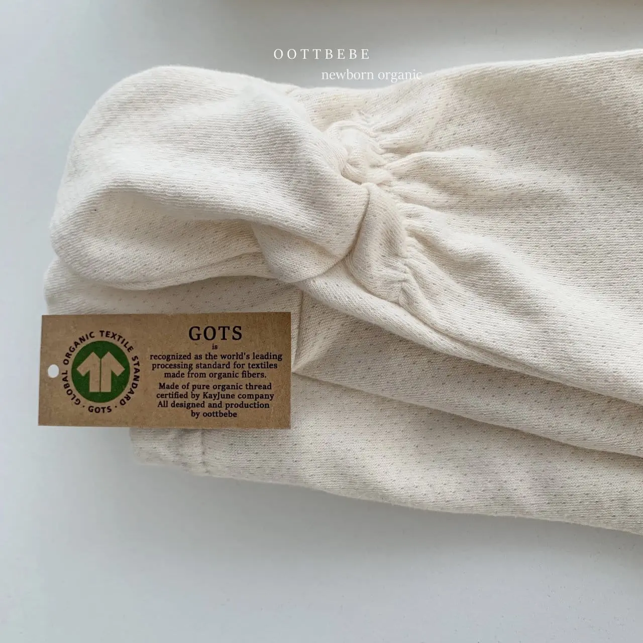 Oott Bebe - Korean Baby Fashion - #babyoninstagram - Organic Foot Leggings - 12
