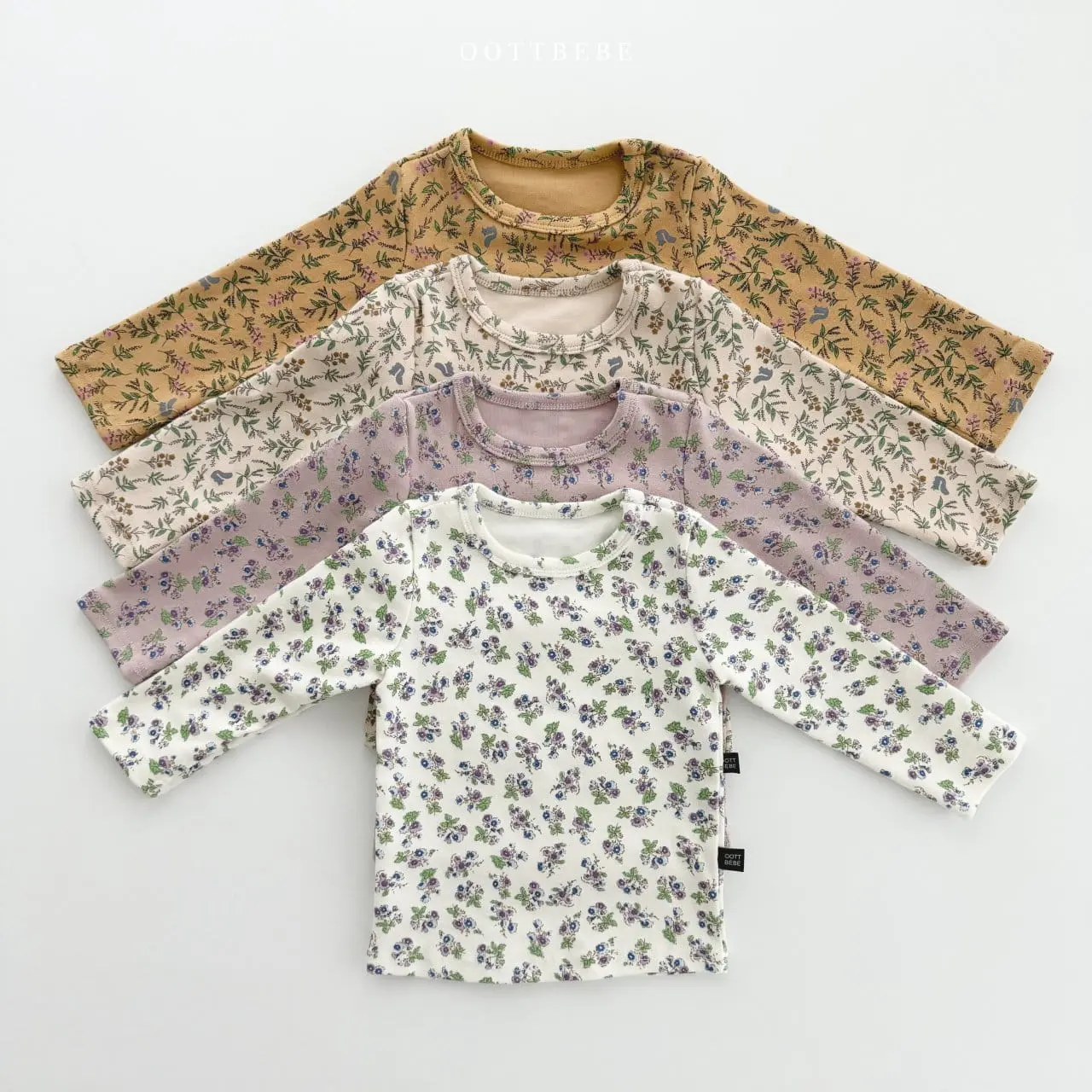 Oott Bebe - Korean Baby Fashion - #babyoninstagram - Bebe Flower Easywear - 12