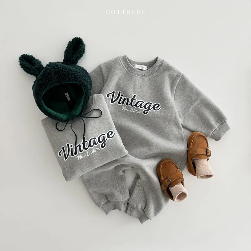 Oott Bebe - Korean Baby Fashion - #babyootd - Vintage Bodysuit - 6