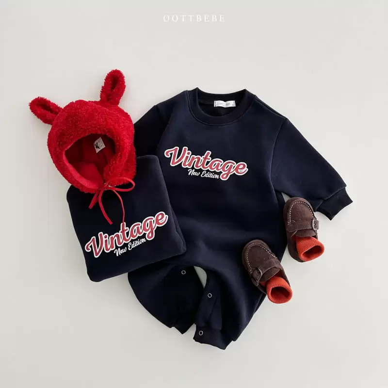 Oott Bebe - Korean Baby Fashion - #babyoutfit - Vintage Bodysuit - 7