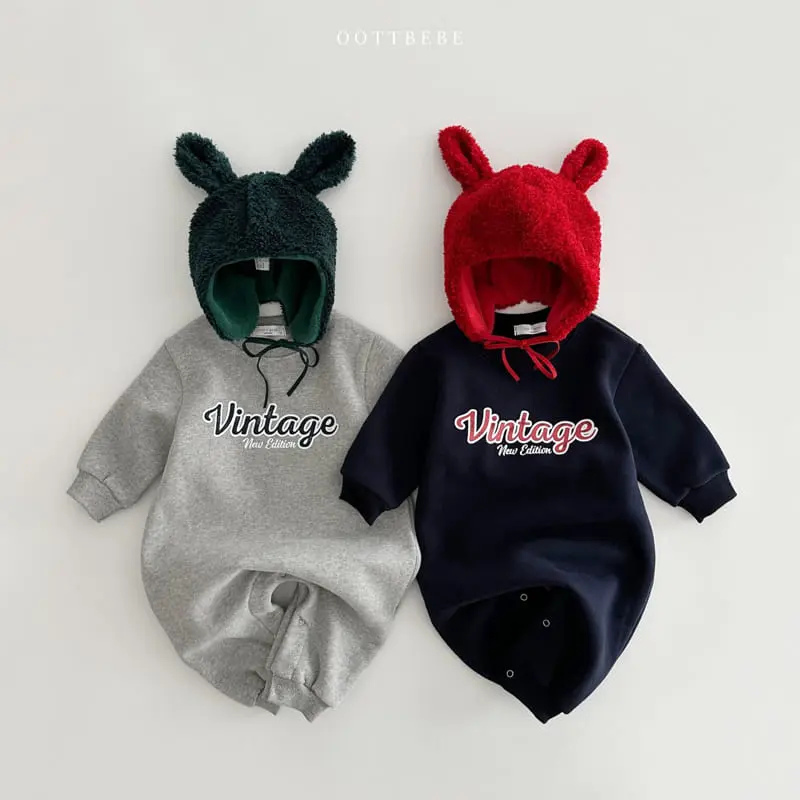 Oott Bebe - Korean Baby Fashion - #babyoutfit - Vintage Bodysuit - 8