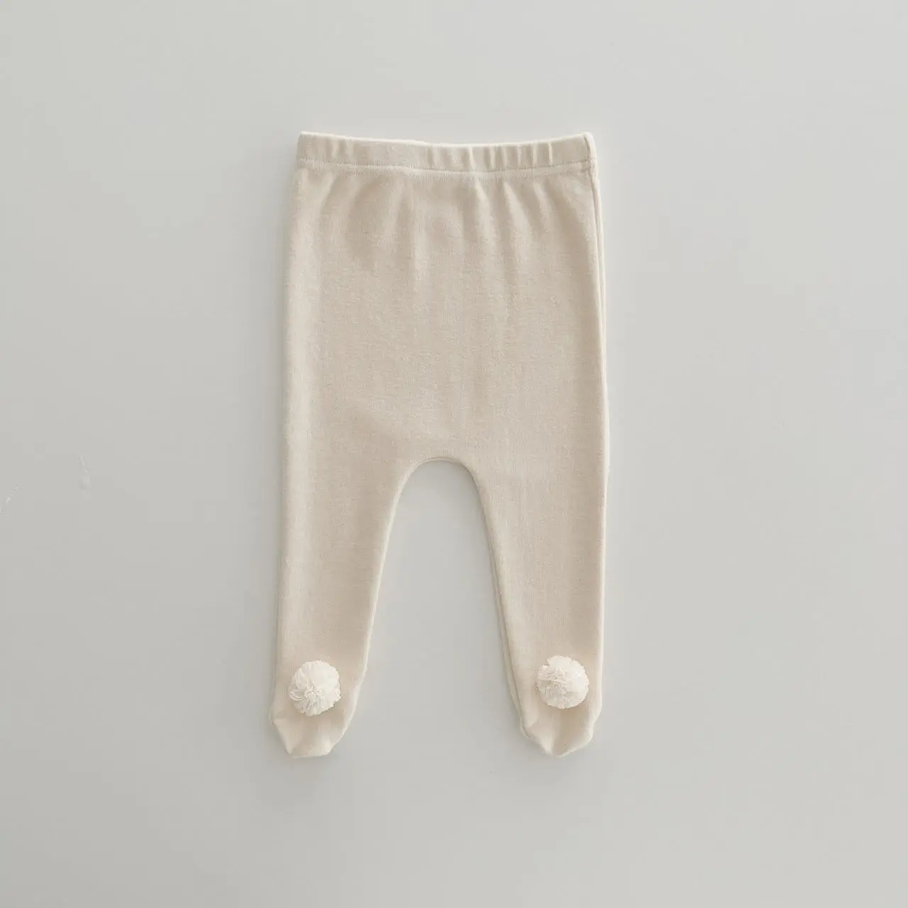 Oott Bebe - Korean Baby Fashion - #onlinebabyboutique - Pome Foot Leggings - 7