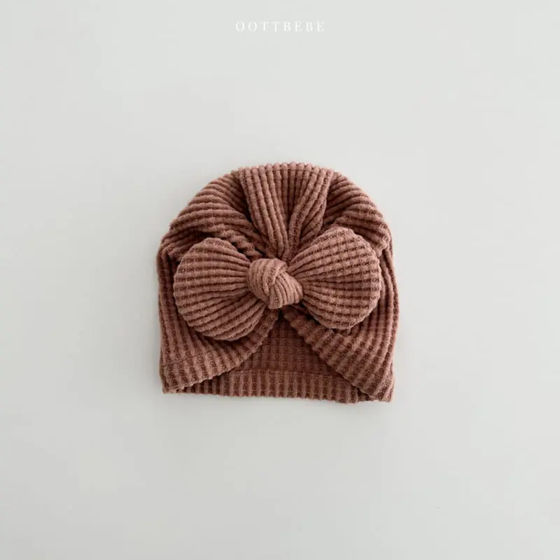 Oott Bebe - Korean Children Fashion - #childofig - Waffle Fleece Turban - 3