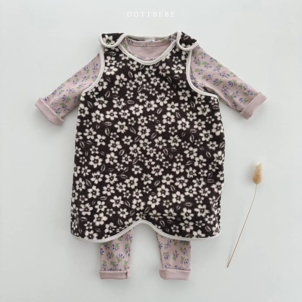 Oott Bebe - Korean Children Fashion - #childofig - Bebe Pol Pol Sleep Vest - 5