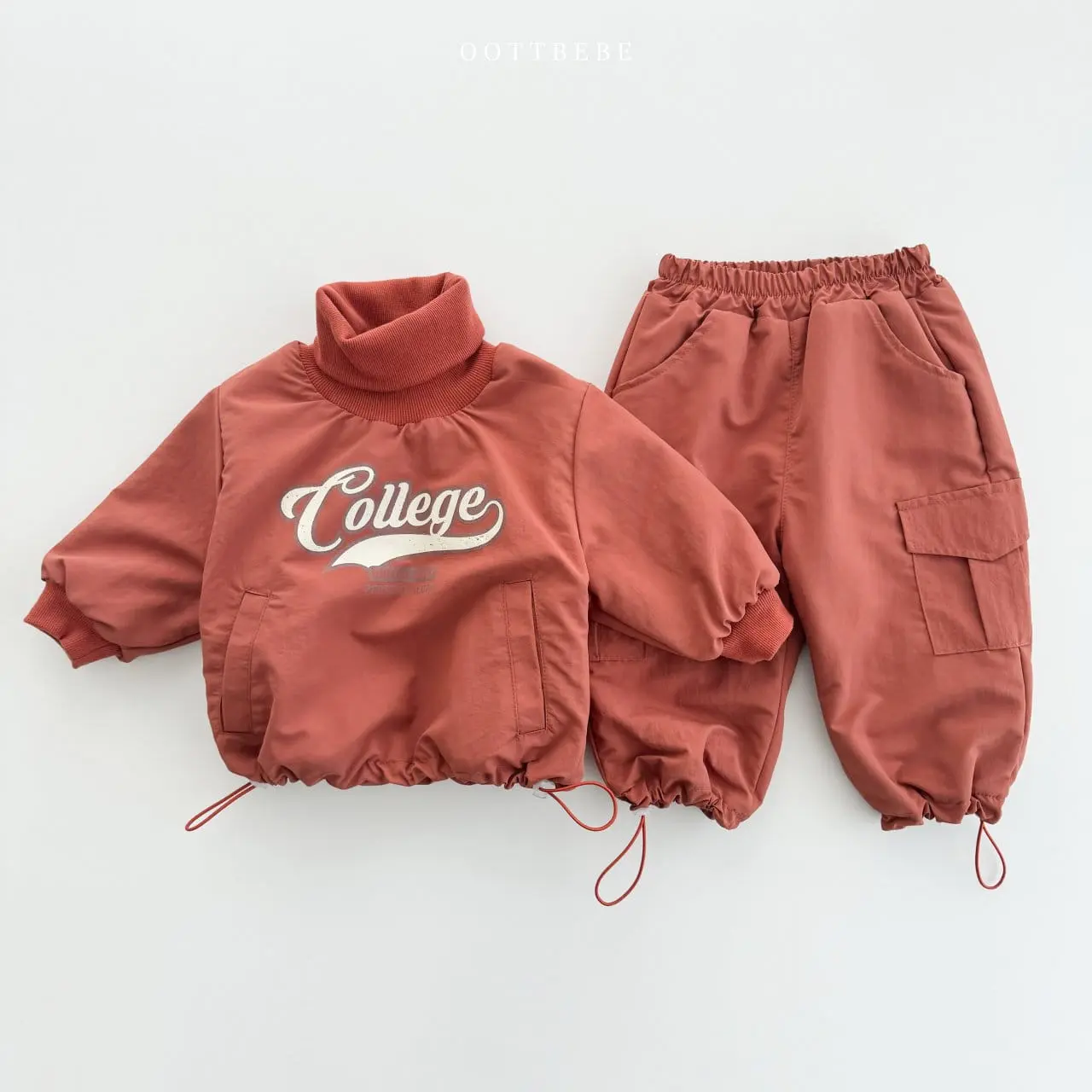 Oott Bebe - Korean Children Fashion - #childofig - College Padding Sweatshirt - 12