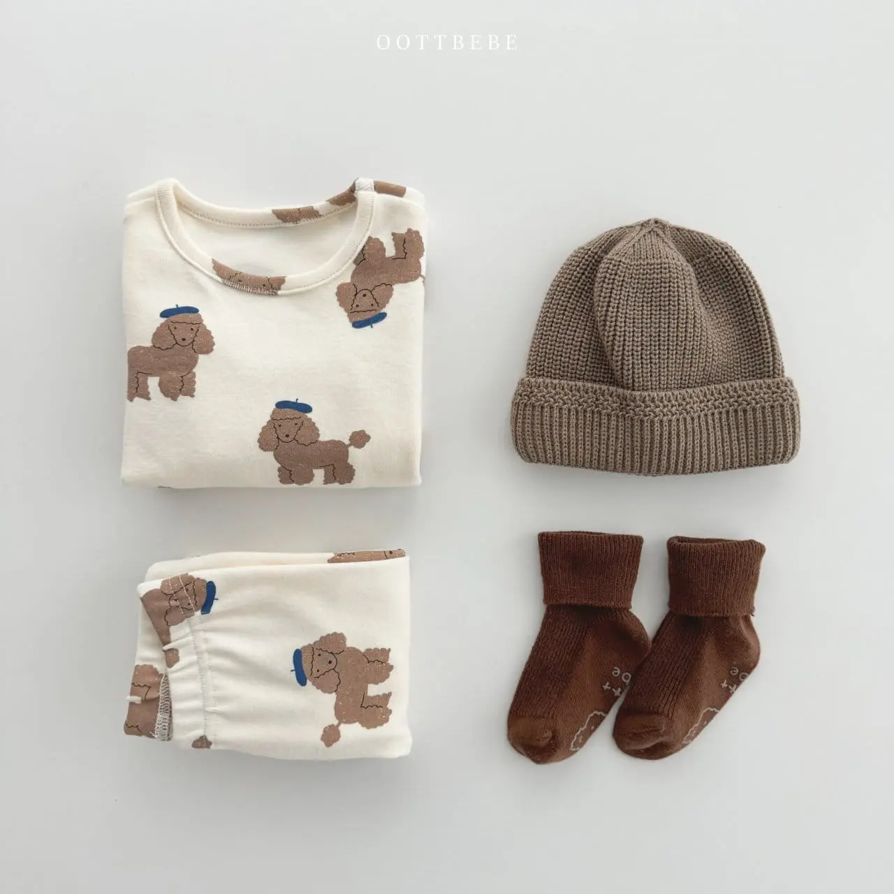 Oott Bebe - Korean Children Fashion - #childrensboutique - Animal Painting Easywear - 11