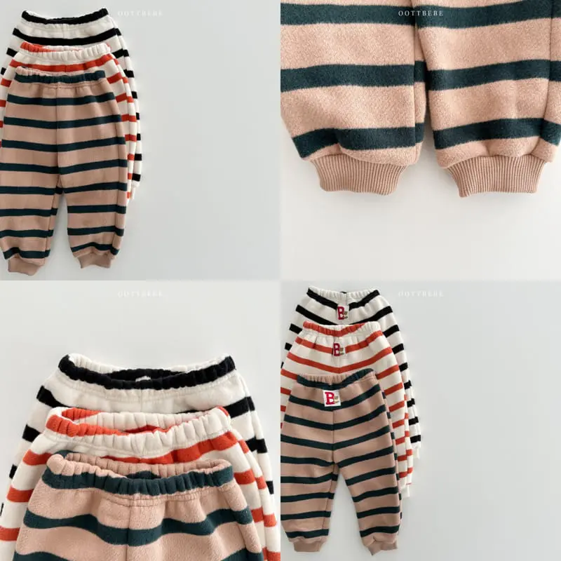 Oott Bebe - Korean Children Fashion - #designkidswear - Lents St Piping Pants - 11