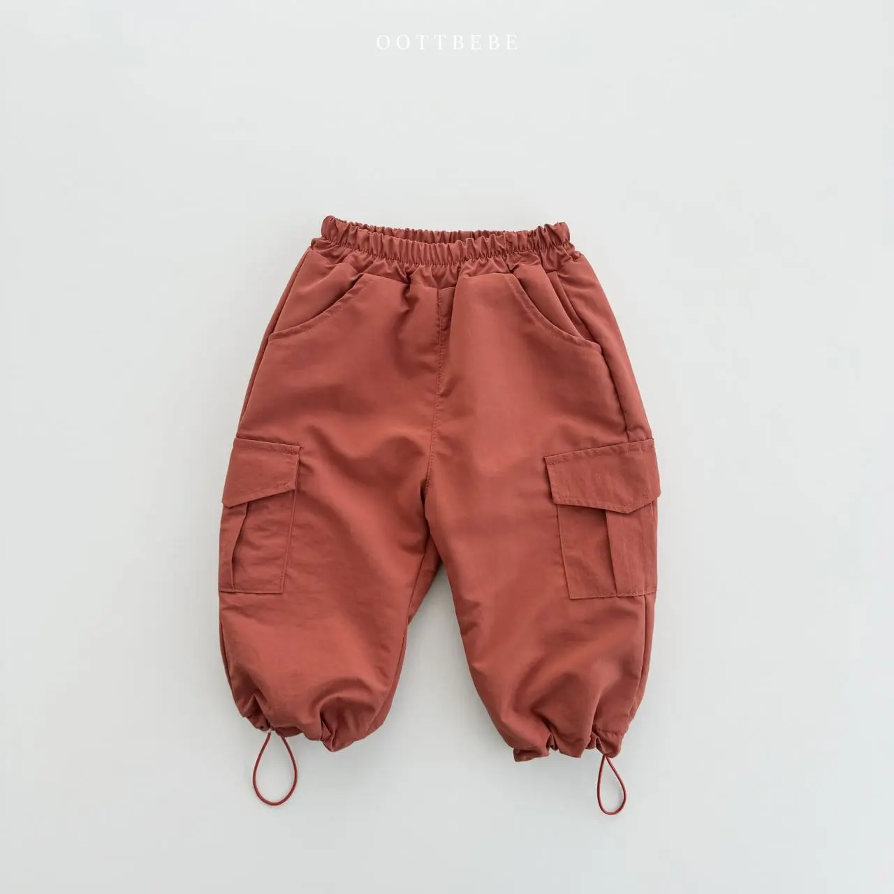 Oott Bebe - Korean Children Fashion - #designkidswear - College Padding Cargo Pants - 2