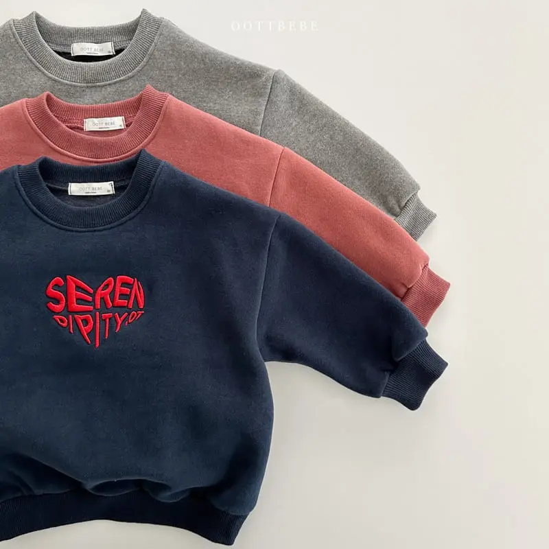 Oott Bebe - Korean Children Fashion - #discoveringself - Embo Sweatshirt - 7