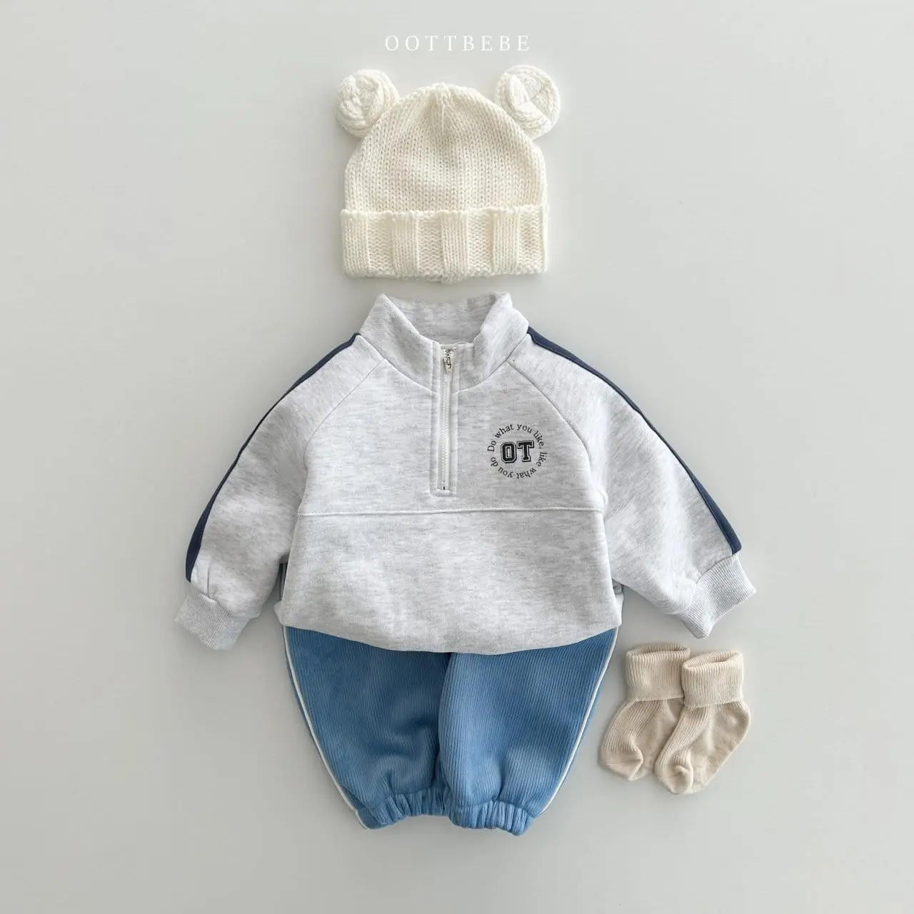 Oott Bebe - Korean Children Fashion - #designkidswear - Bbiyo Pants - 4