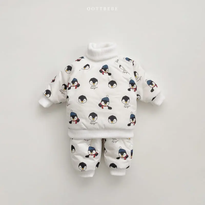 Oott Bebe - Korean Children Fashion - #kidsshorts - Snowman Skii Set