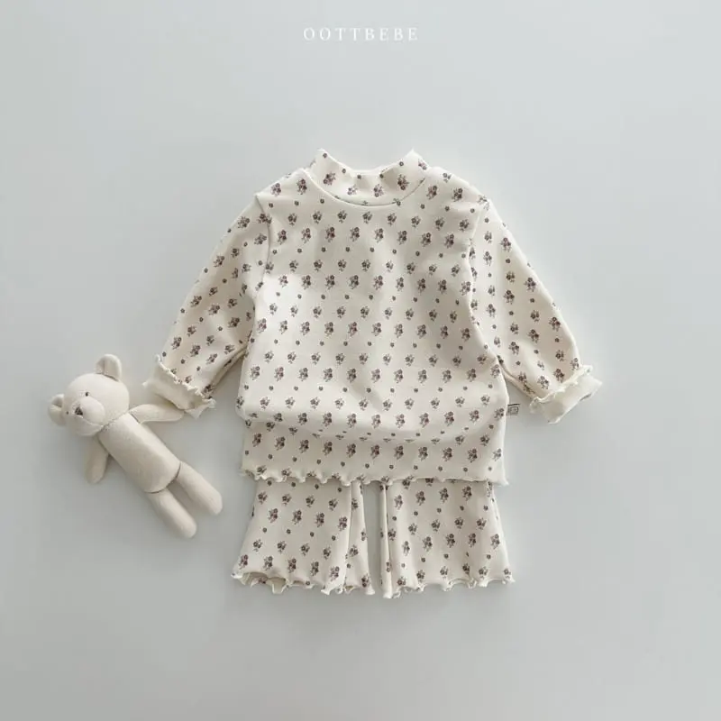 Oott Bebe - Korean Children Fashion - #kidsstore - Floral Easywear - 10