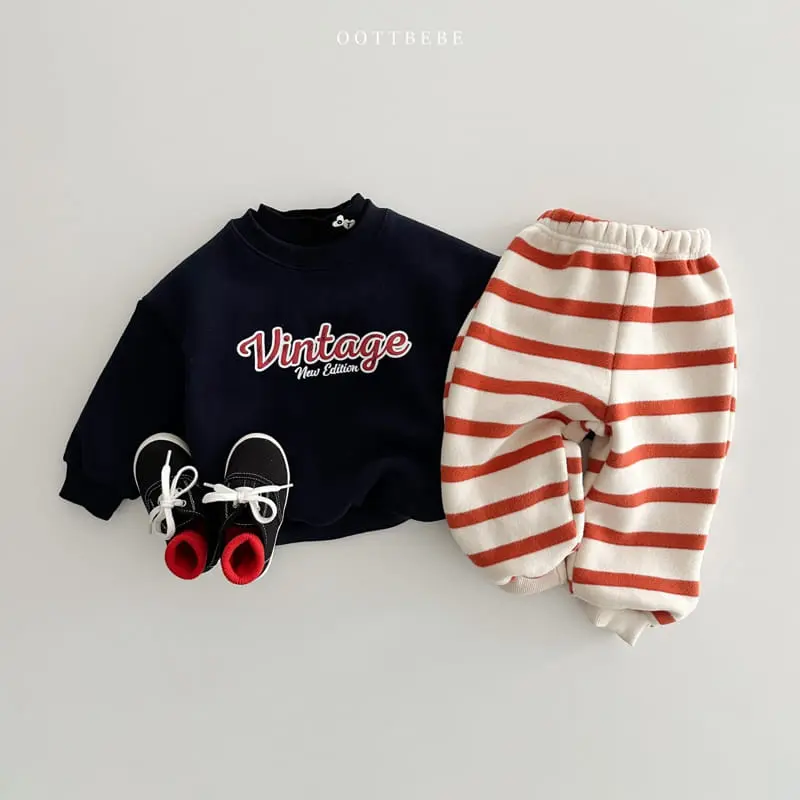 Oott Bebe - Korean Children Fashion - #magicofchildhood - Vintage Sweatshirt - 10