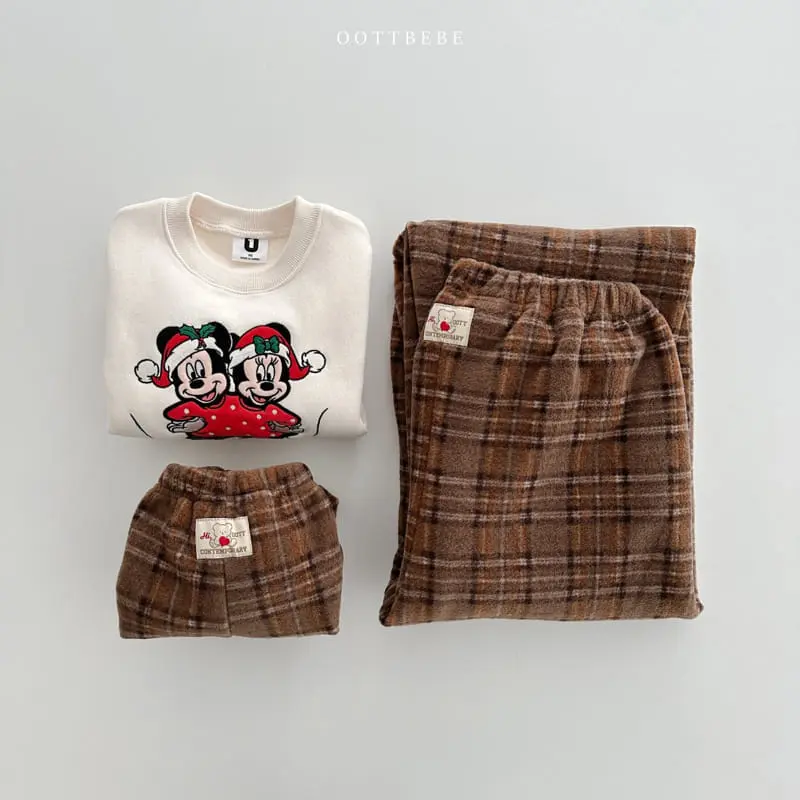 Oott Bebe - Korean Children Fashion - #magicofchildhood - Eve Check Pants - 7