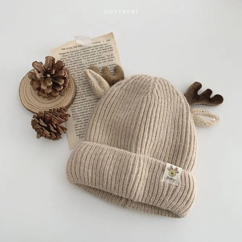 Oott Bebe - Korean Children Fashion - #magicofchildhood - Rudolf Beanie