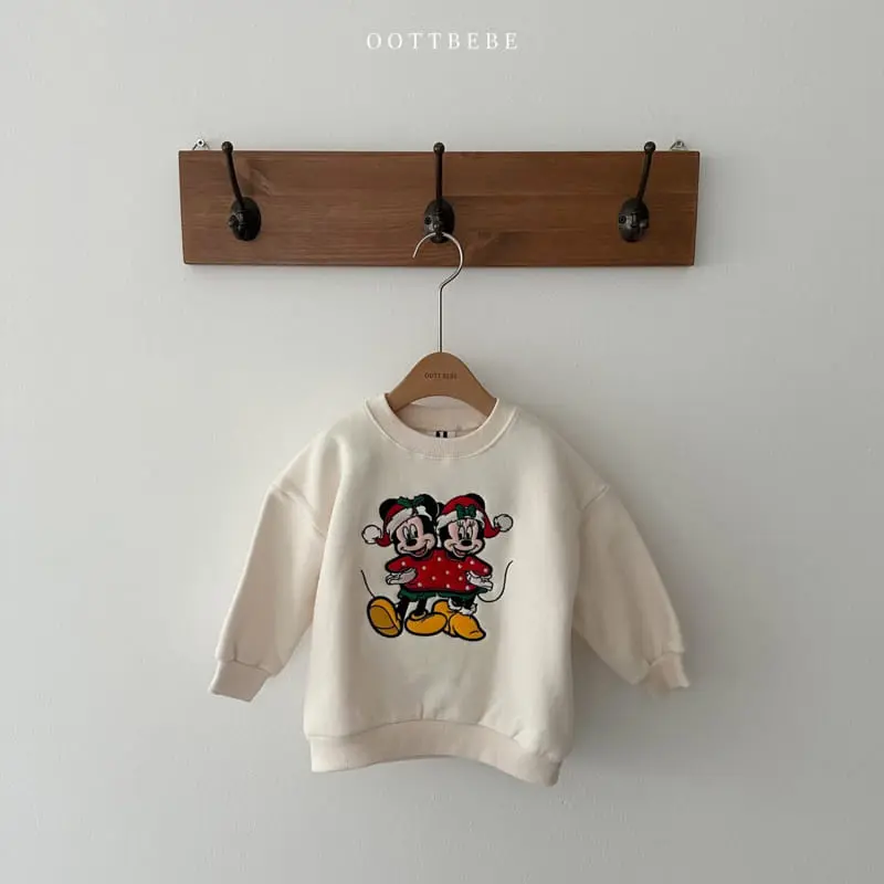 Oott Bebe - Korean Children Fashion - #minifashionista - M M Sweatshirt - 12