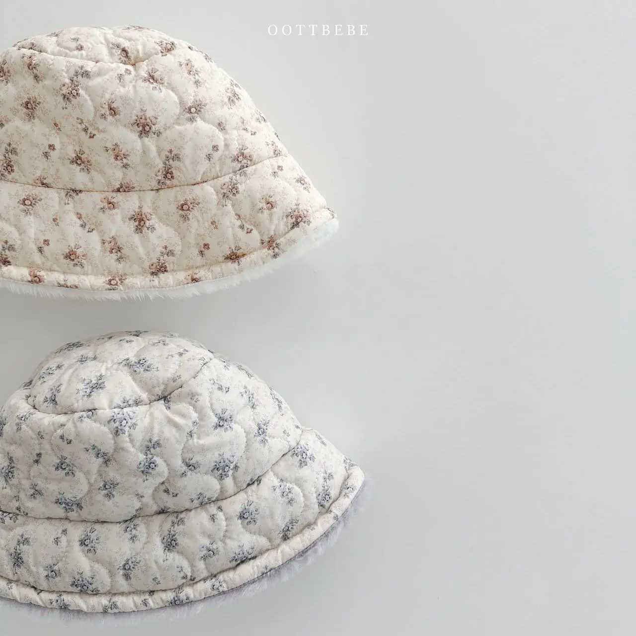 Oott Bebe - Korean Children Fashion - #minifashionista - Sage Padding Bucket Hats - 11