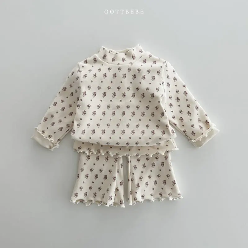 Oott Bebe - Korean Children Fashion - #prettylittlegirls - Floral Easywear - 2