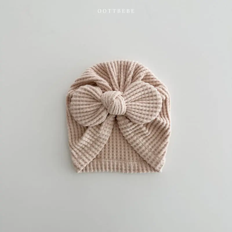 Oott Bebe - Korean Children Fashion - #prettylittlegirls - Waffle Fleece Turban