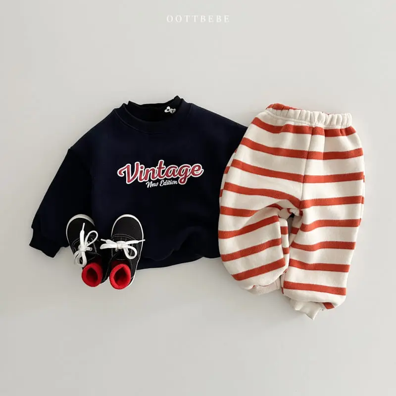 Oott Bebe - Korean Children Fashion - #todddlerfashion - Lents St Piping Pants - 6