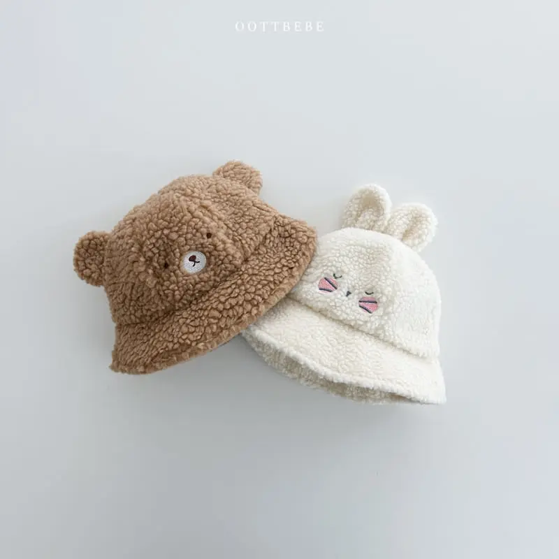 Oott Bebe - Korean Children Fashion - #toddlerclothing - Rabbit Bbogle Bucket Hat - 9