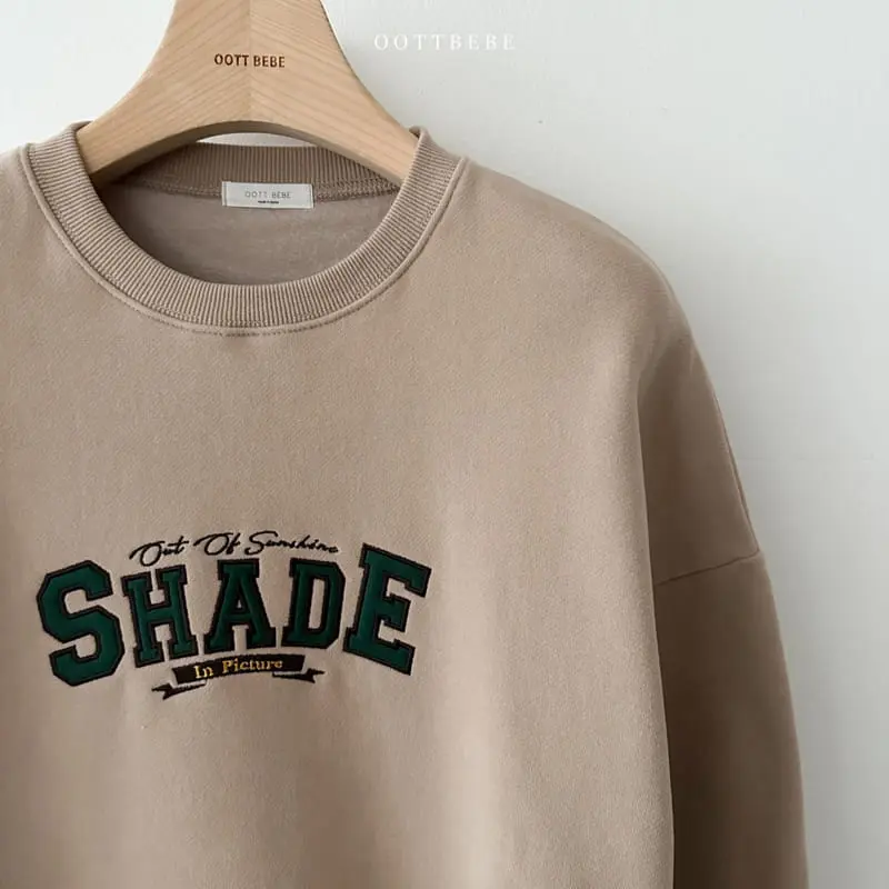 Oott Bebe - Korean Women Fashion - #womensfashion - Shade Sweatshirt Mom - 4