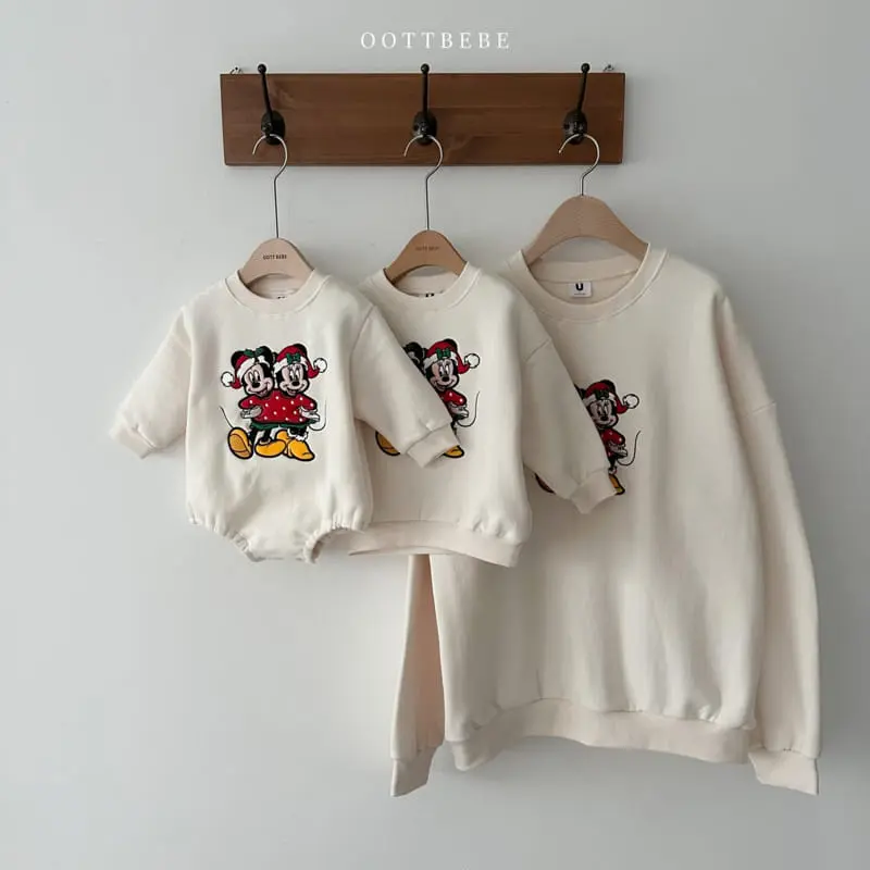 Oott Bebe - Korean Women Fashion - #restrostyle - M M Sweatshirt Mom - 8