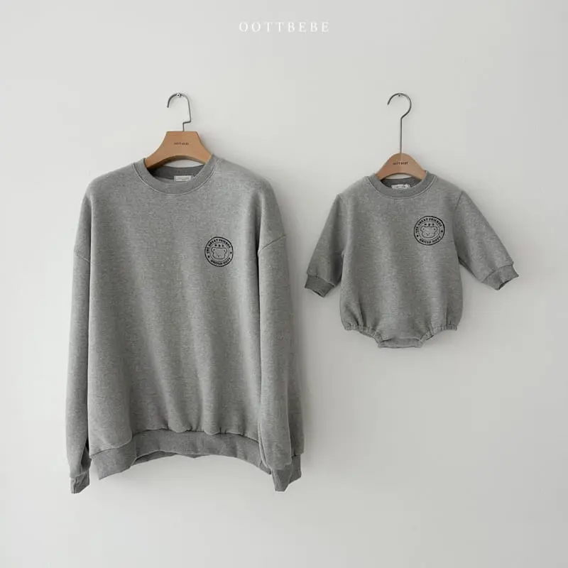 Oott Bebe - Korean Women Fashion - #thatsdarling - Signiture Sweatshirt Mom - 5