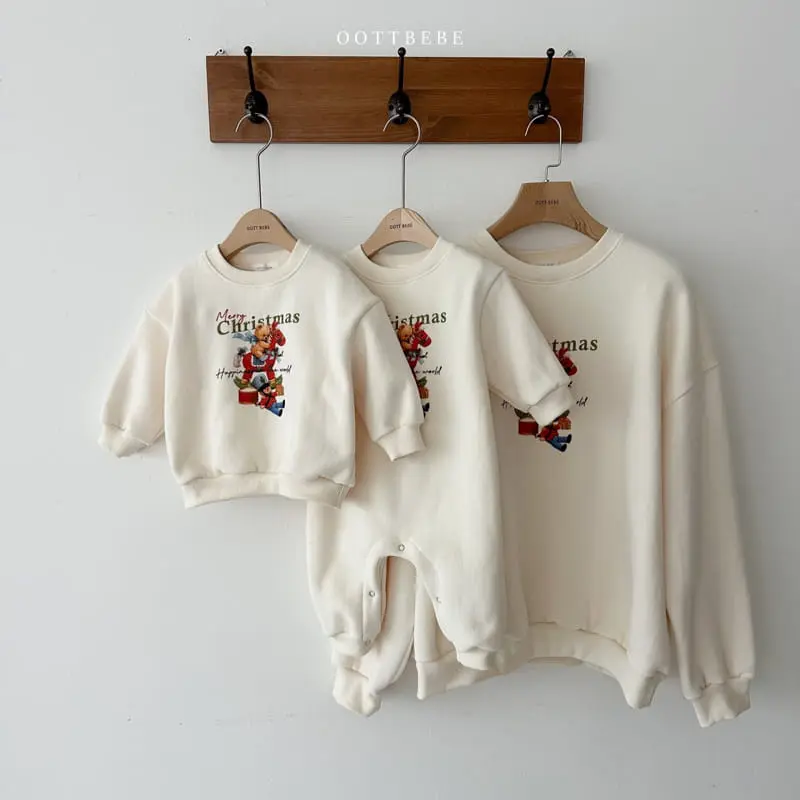 Oott Bebe - Korean Women Fashion - #vintageinspired - Happiness Sweatshirt Mom - 11