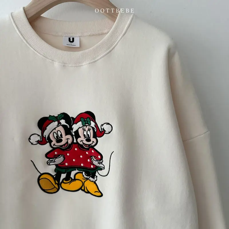 Oott Bebe - Korean Women Fashion - #vintageinspired - M M Sweatshirt Mom - 5