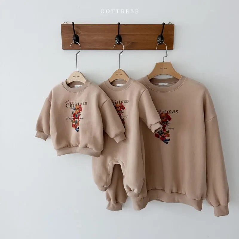 Oott Bebe - Korean Women Fashion - #vintagekidsstyle - Happiness Sweatshirt Mom - 12