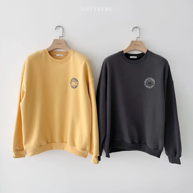 Oott Bebe - Korean Women Fashion - #womensfashion - Signiture Sweatshirt Mom - 10