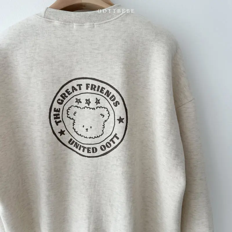 Oott Bebe - Korean Women Fashion - #womensfashion - Signiture Sweatshirt Mom - 12