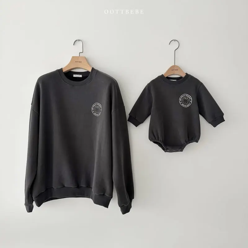Oott Bebe - Korean Women Fashion - #womensfashion - Signiture Sweatshirt Mom - 8