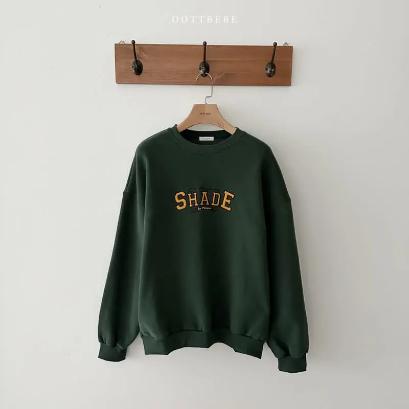 Oott Bebe - Korean Women Fashion - #womensfashion - Shade Sweatshirt Mom - 3