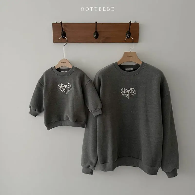 Oott Bebe - Korean Women Fashion - #womensfashion - Embo Heart Sweatshirt Mom - 12