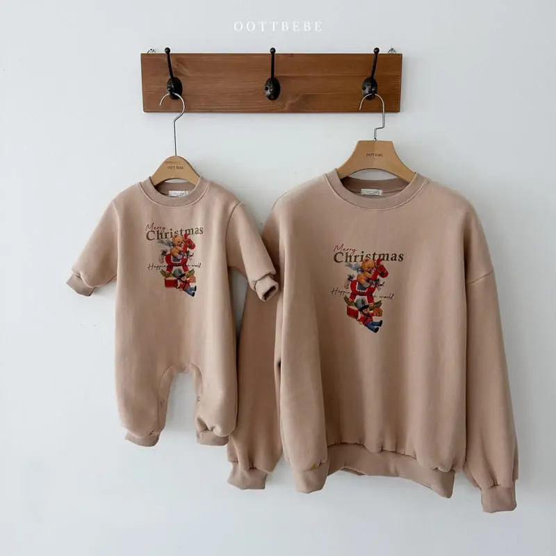 Oott Bebe - Korean Women Fashion - #womensfashion - Happiness Sweatshirt Mom - 10