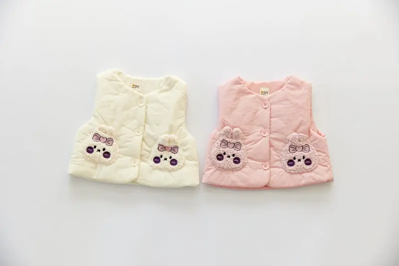 Orange Mom - Korean Children Fashion - #Kfashion4kids - Ribbit Pocket Padding Vest - 6