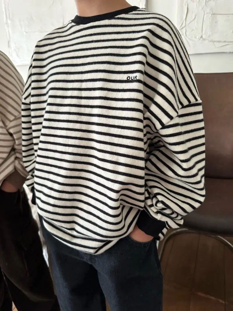 Our - Korean Children Fashion - #childofig - Pottery Stripes Tee - 3